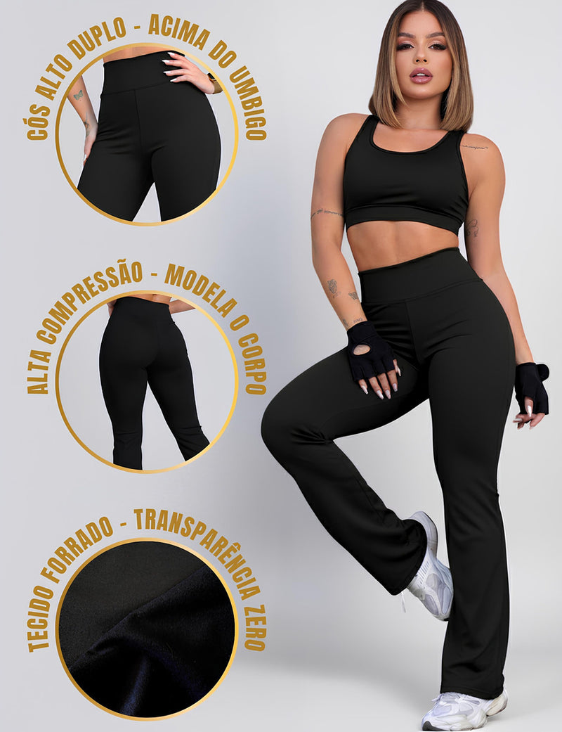 Calça Legging Leg FlarFit