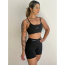 Conjunto Top e Short AuraFit