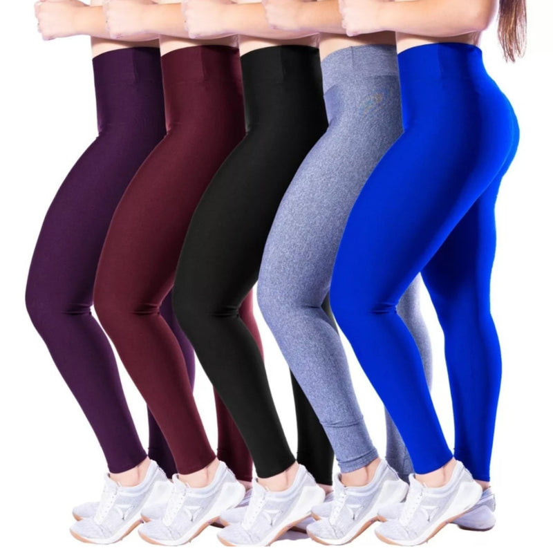 Kit 5 Calça Legging MultiFit