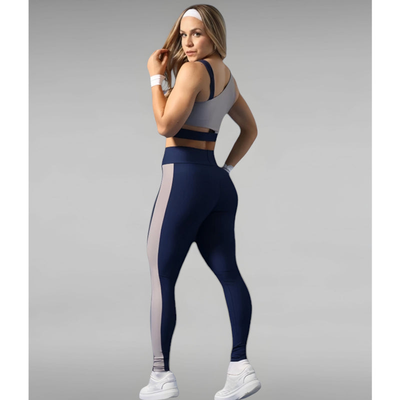Conjunto Academia BlueFit Top + Calça Legging