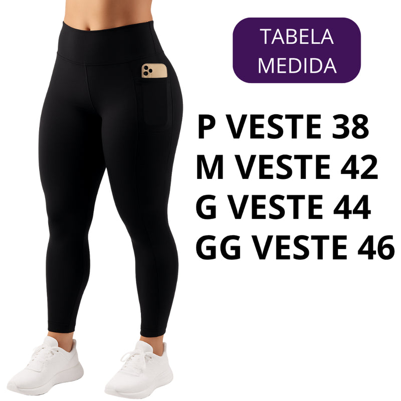 Kit 3 Calça Legging  ALLForFit