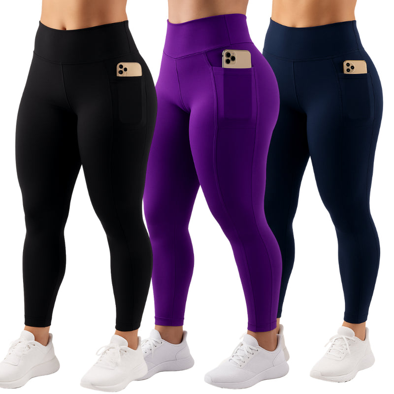 Kit 3 Calça Legging  ALLForFit